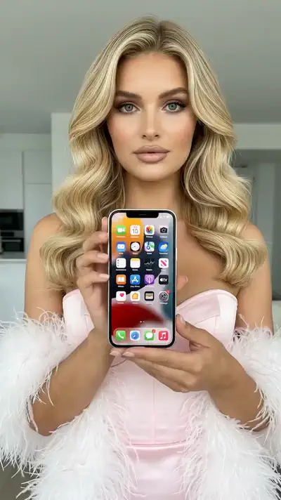 Эффект высыпающихся иконок