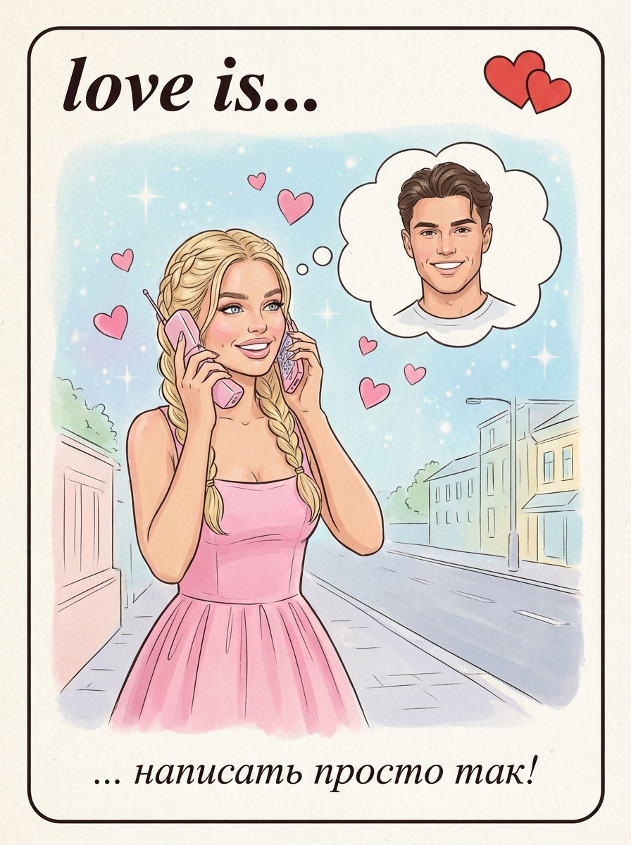 Вкладыш love is 8