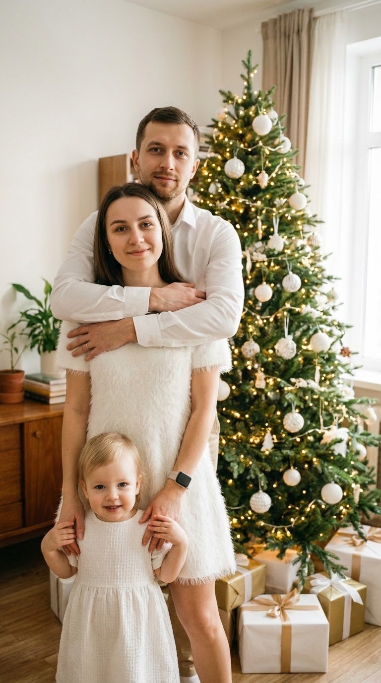 Фото у елки 1
