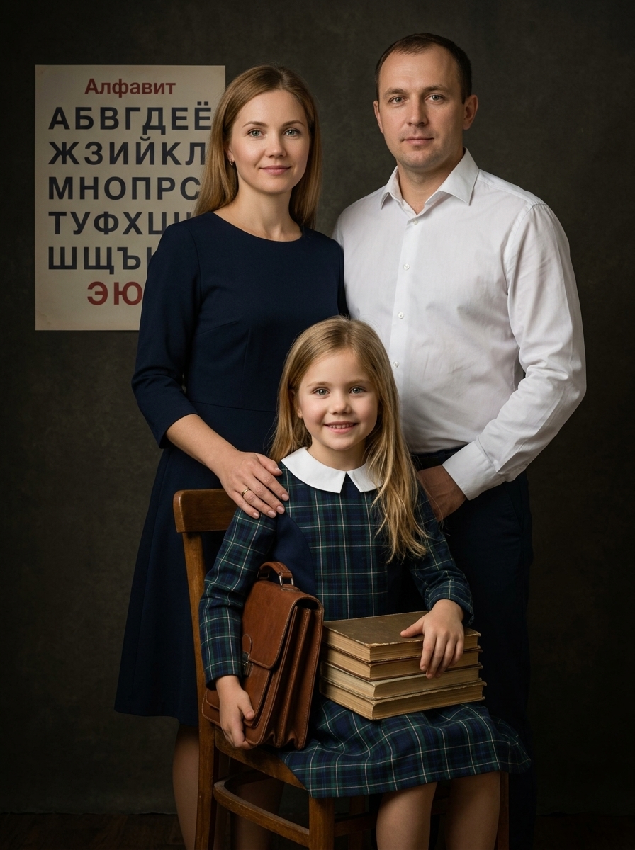 С родителями в классе
