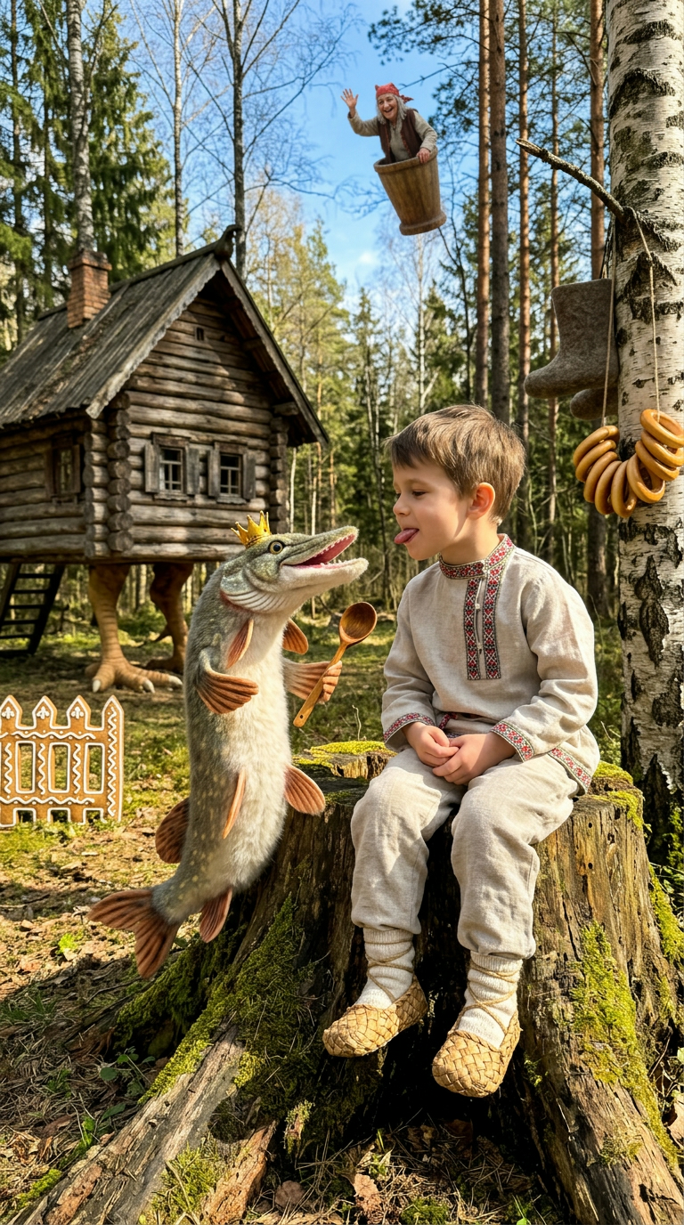 Мальчик в русской сказке
