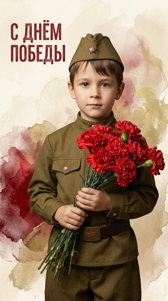 Открытка к 9 мая 4