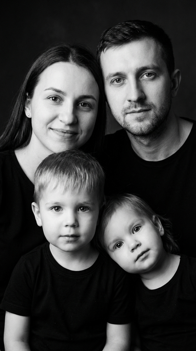 Семейное фото с ИИ