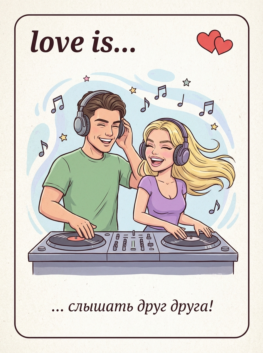 Вкладыш love is 7