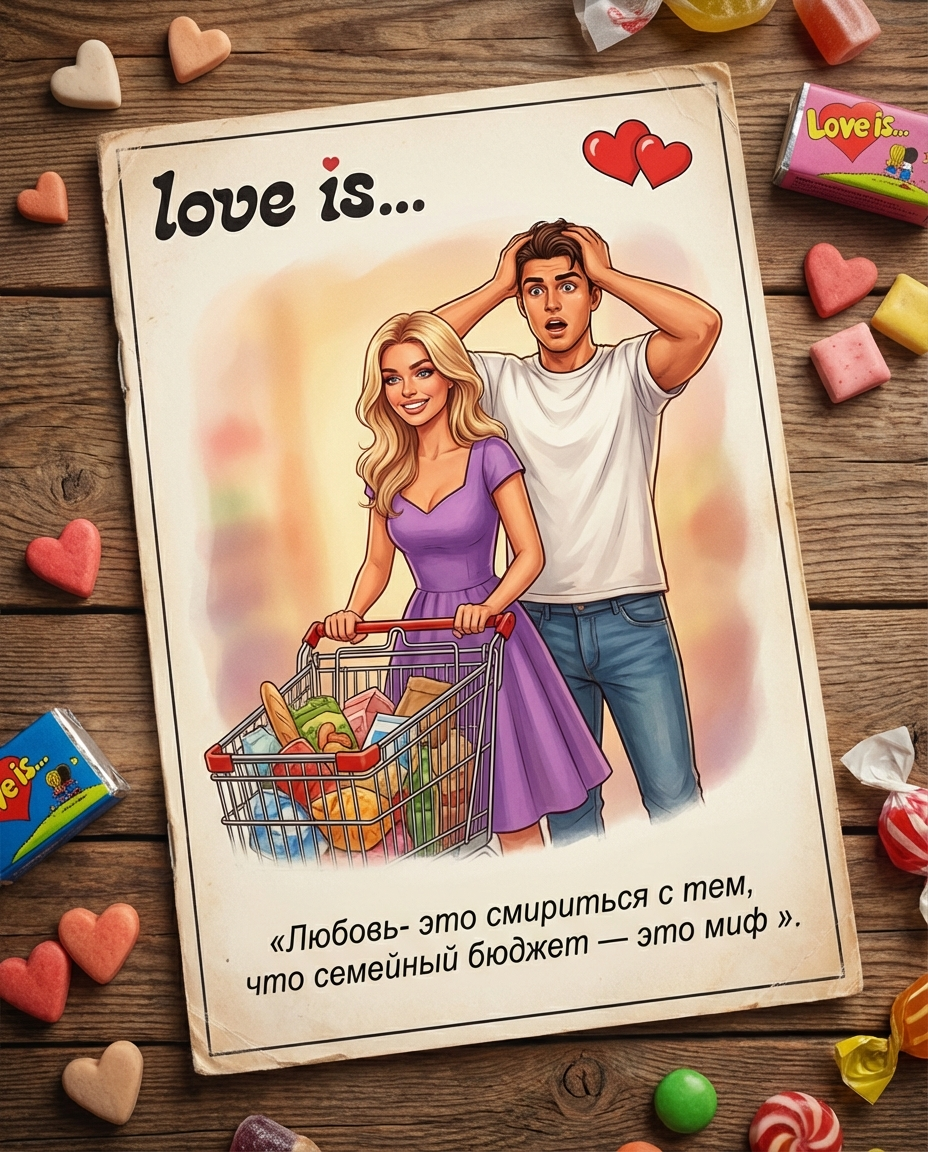 Вкладыш love is 10