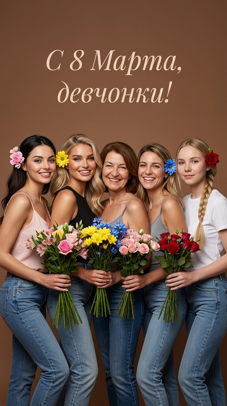 Открытка на 8 марта 10