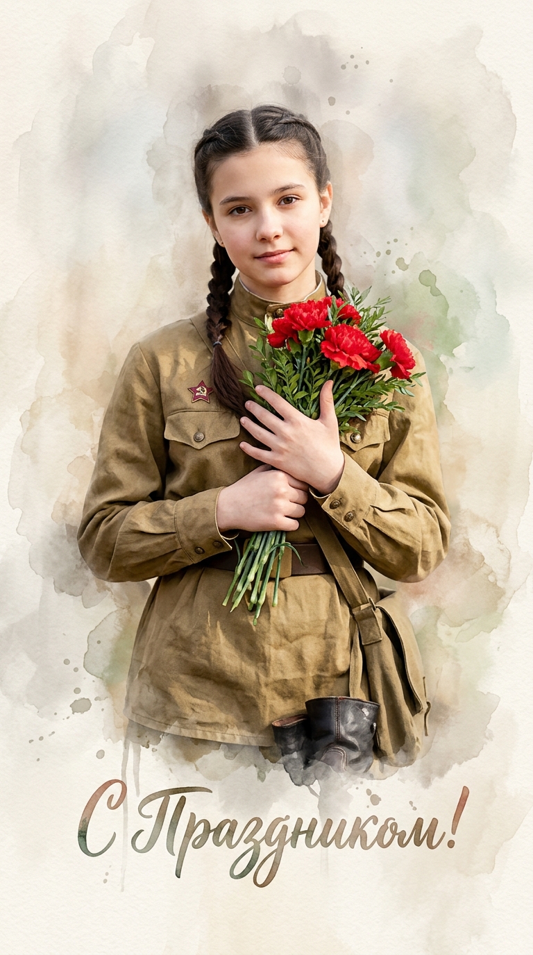 Открытка к 9 мая 9