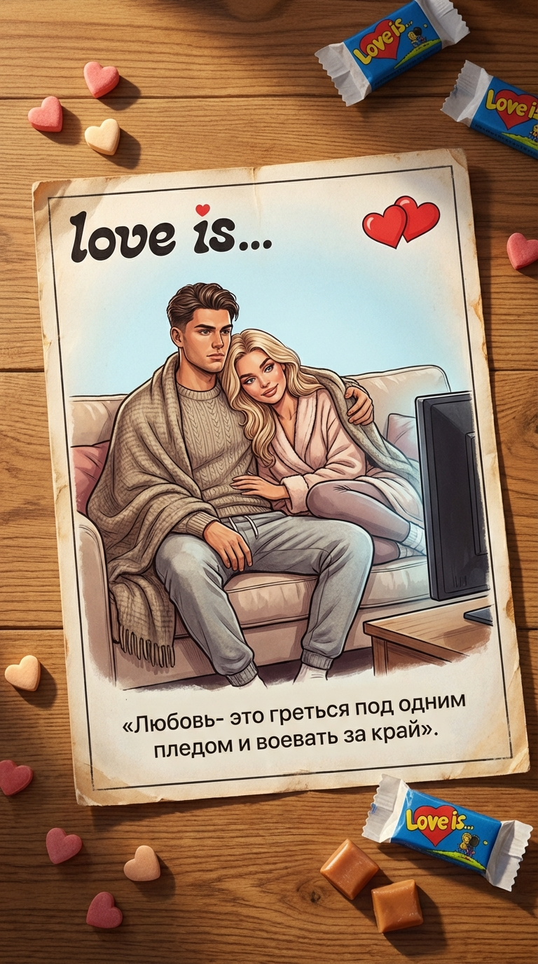 Вкладыш love is 2