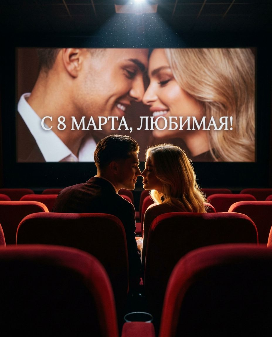 Романтика в кинотеатре