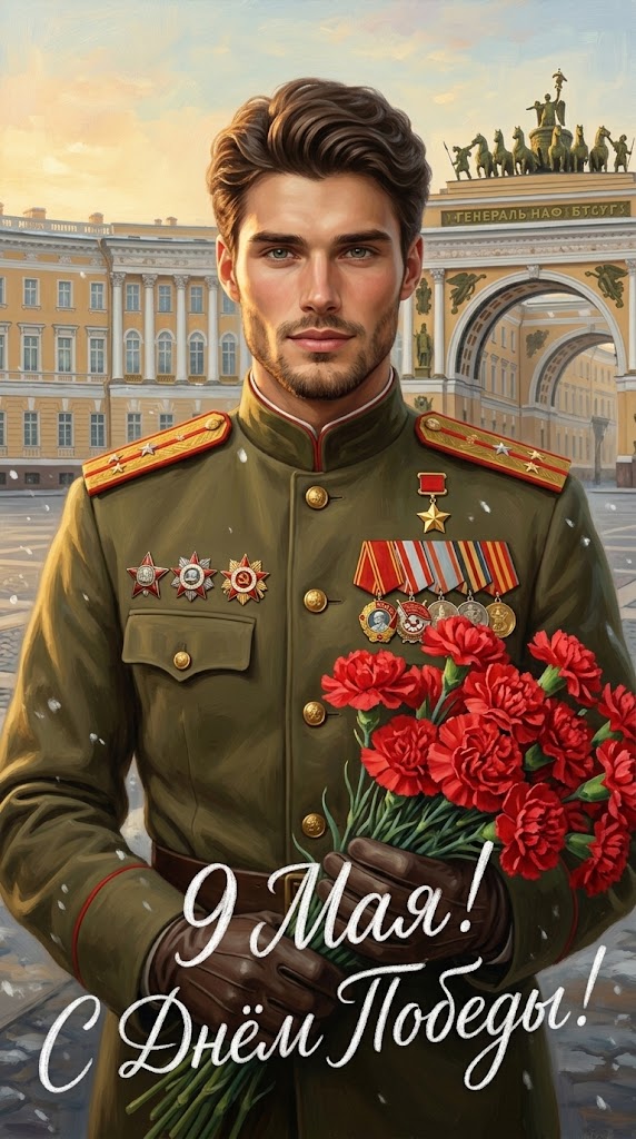 Открытка к 9 мая 6