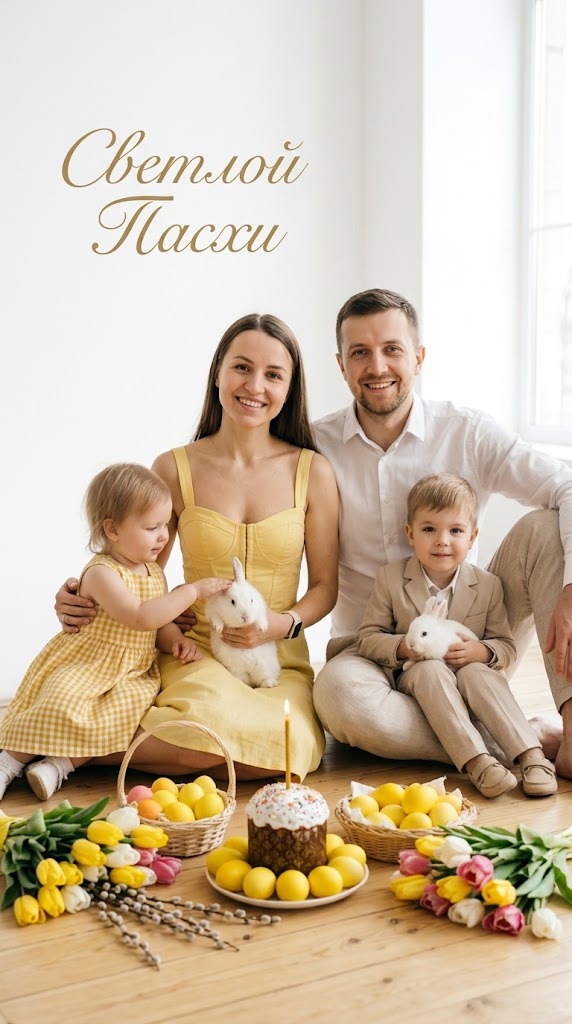 Открытка на Пасху 1