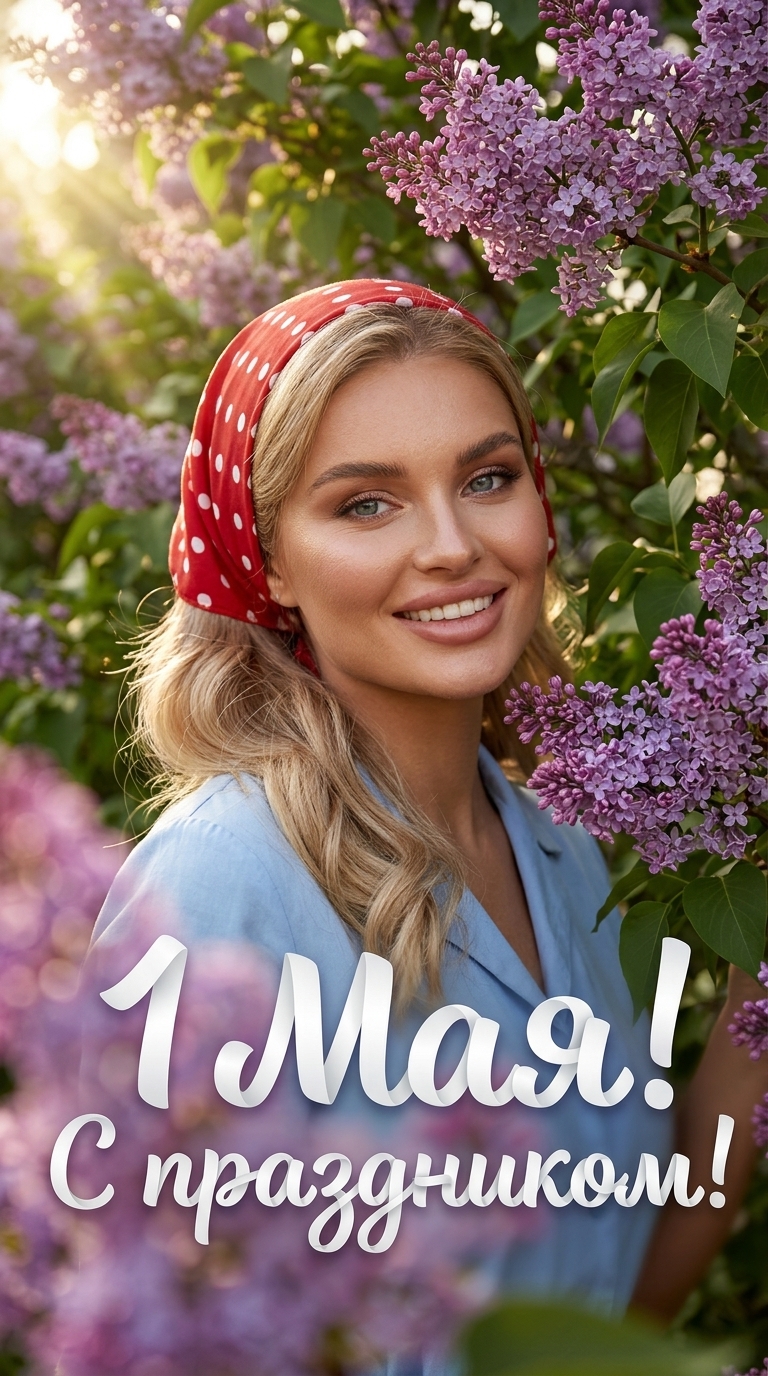 Открытка к 1 мая 8
